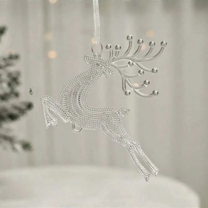 Transparent Reindeer Christmas Decorations