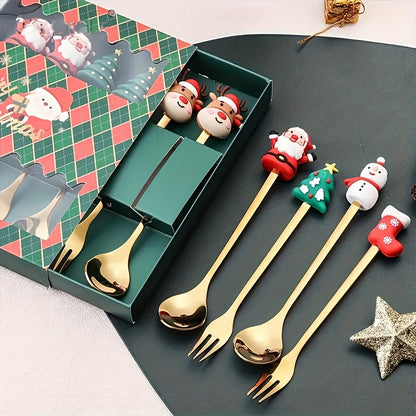 Luxury Christmas Cutlery Set