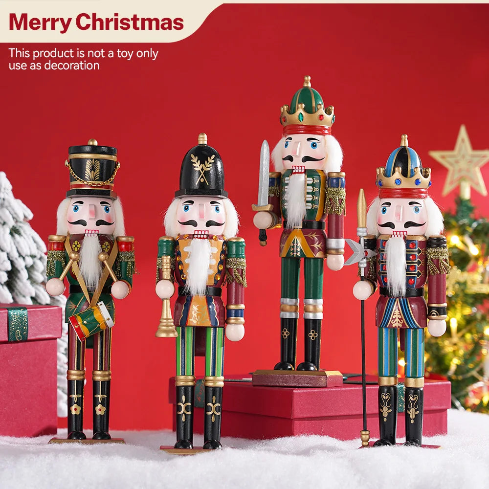 Classic 30cm Wooden Nutcracker Soldier