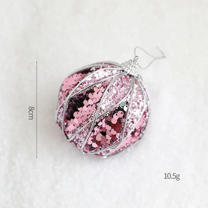 Pink Christmas Elegance Ornaments