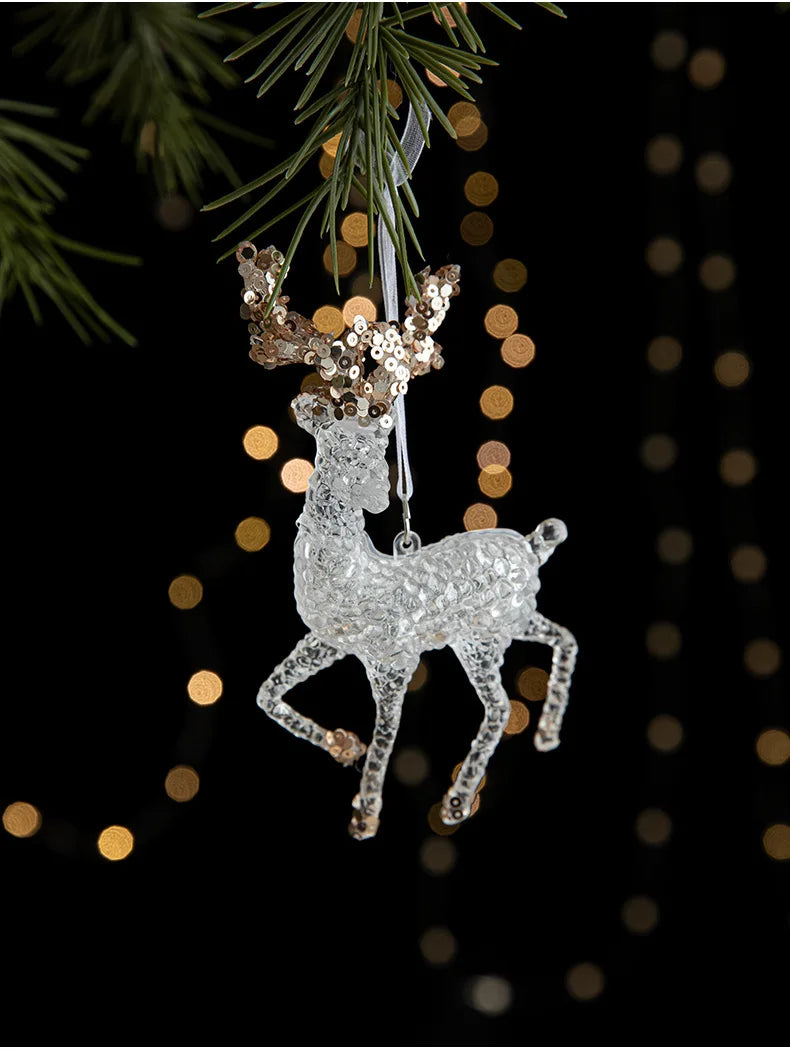 Luxury Acrylic Snowflake Ornament