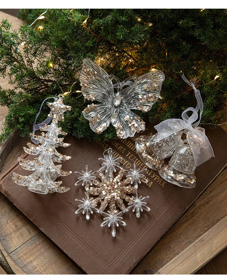 Luxury Acrylic Snowflake Ornament