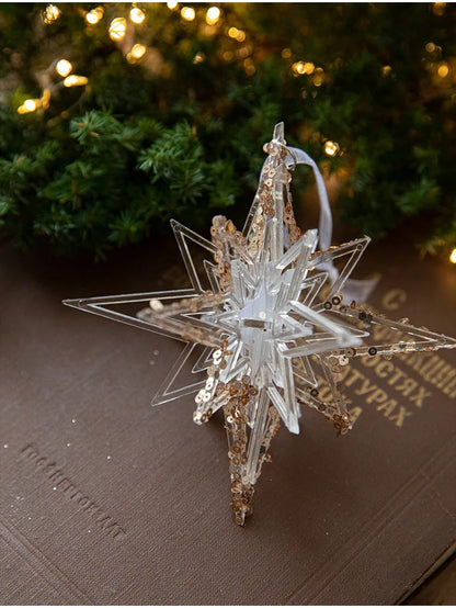 Luxury Acrylic Snowflake Ornament