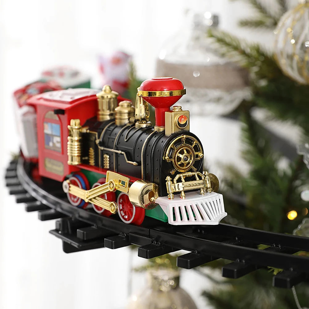 Magical Christmas Tree Train Set
