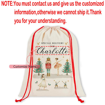 Luxury Personalised Christmas Gift Bag