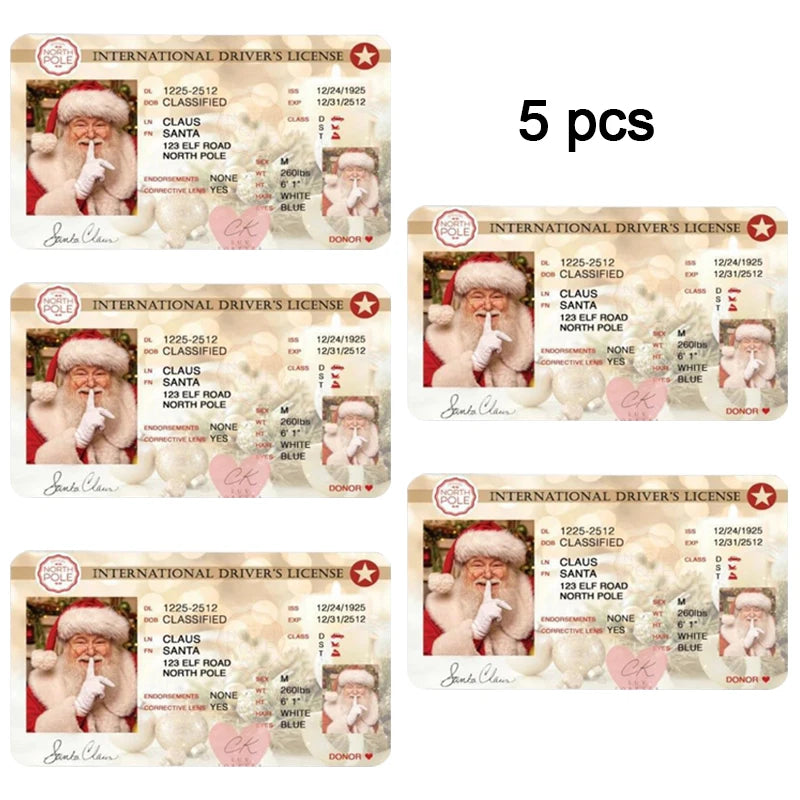 Santa’s Official Flying Licence