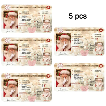 Santa’s Official Flying Licence