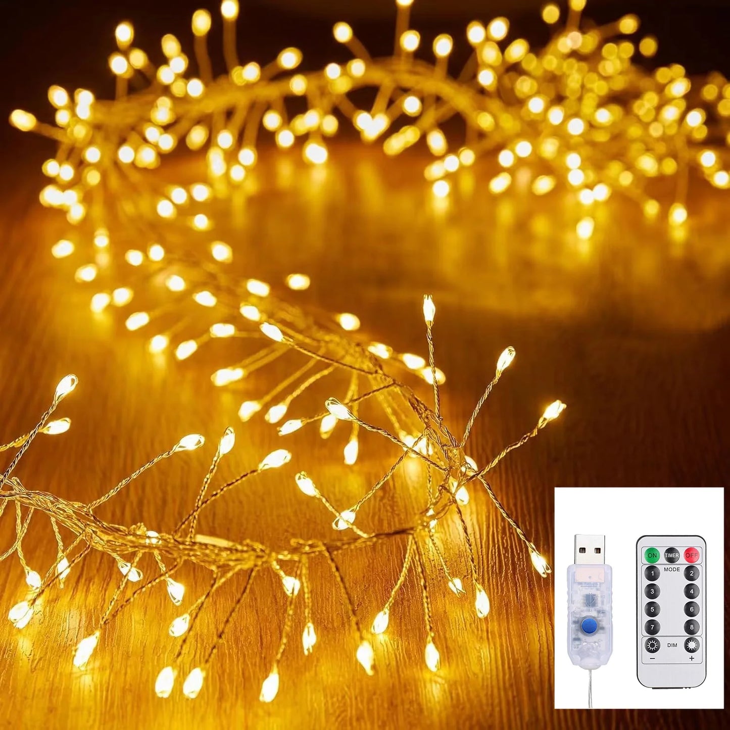 LED Firecracker Fairy Lights For Christmas Magic
