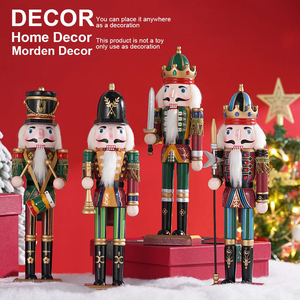 Classic 30cm Wooden Nutcracker Soldier