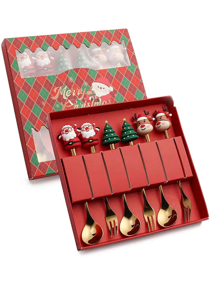 Luxury Christmas Cutlery Set