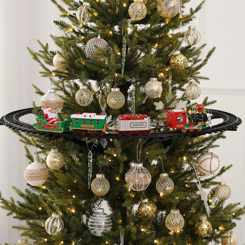 Magical Christmas Tree Train Set