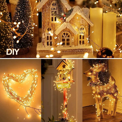 LED Firecracker Fairy Lights For Christmas Magic