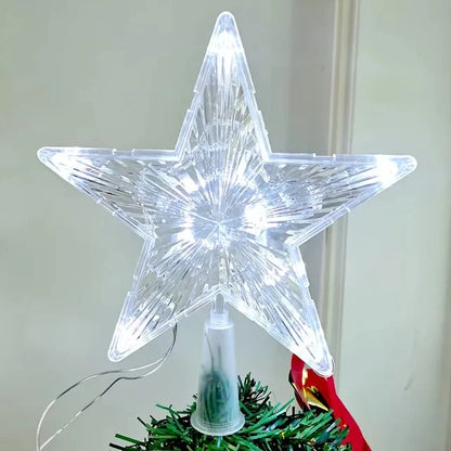 Glowing Christmas Tree Topper Star