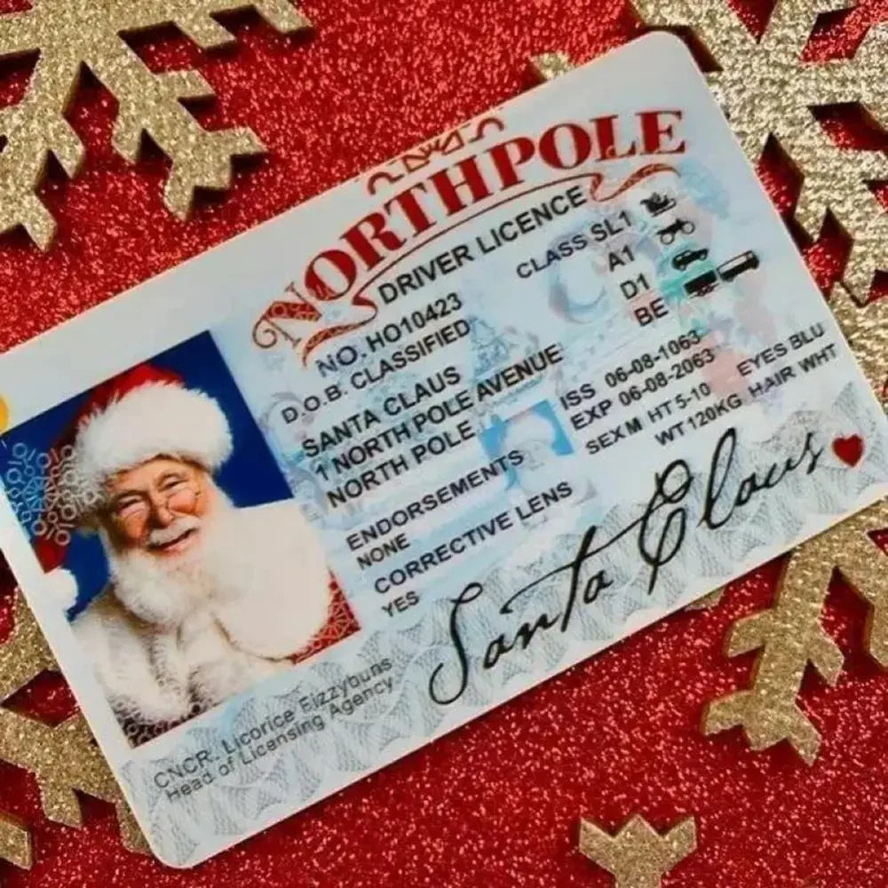 Santa’s Official Flying Licence