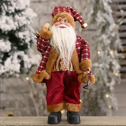 Christmas Santa Plush Doll 30cm Decoration